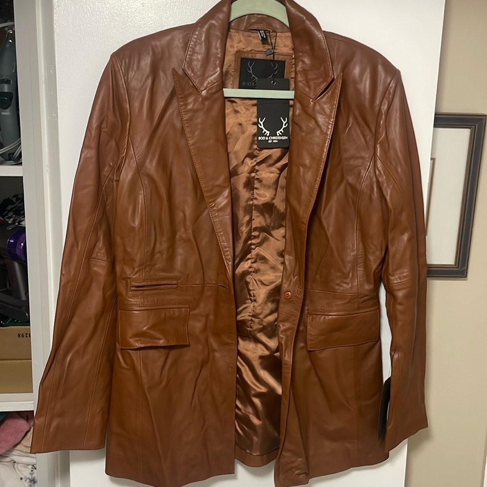 Bod & Christensen leather jacket